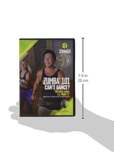 Zumba 101 Dance Fitness for Beginners Workout DVD  Beginner Dance Workout .5x5.25x7.5"" .25 LBS - Image 5